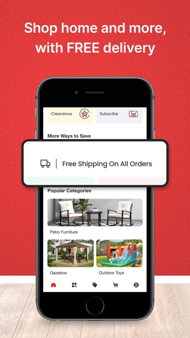 Aosom Online Shopping for Home Screenshot 1 - AppWisp.com