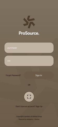ProSource Pro screenshot