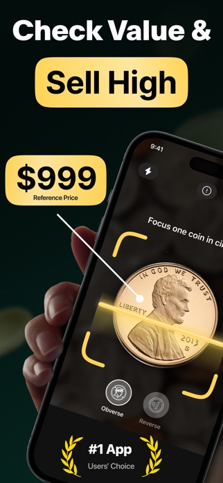 Coin ID Scan: Value Identifier Screenshot 1 of 5