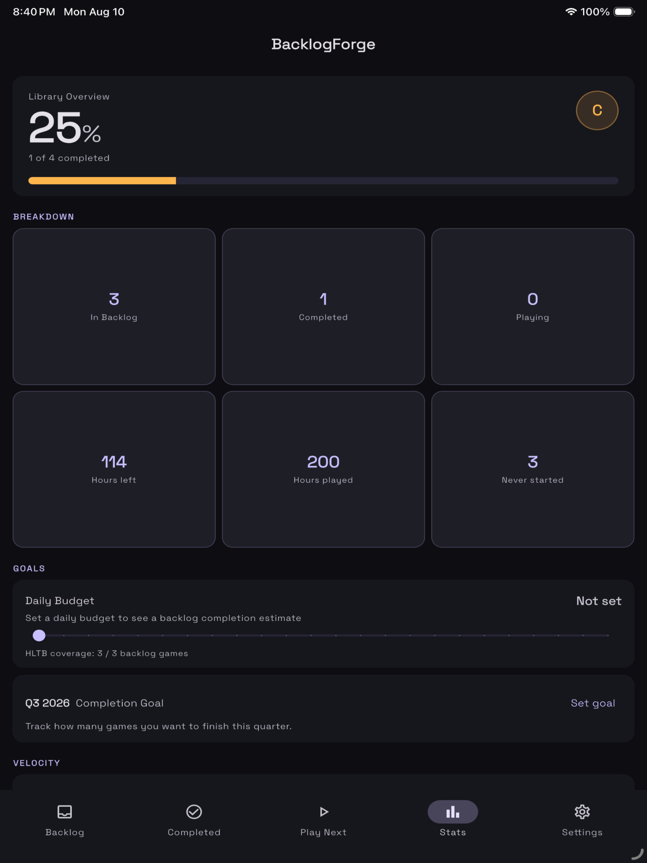 BacklogForge screenshot 9