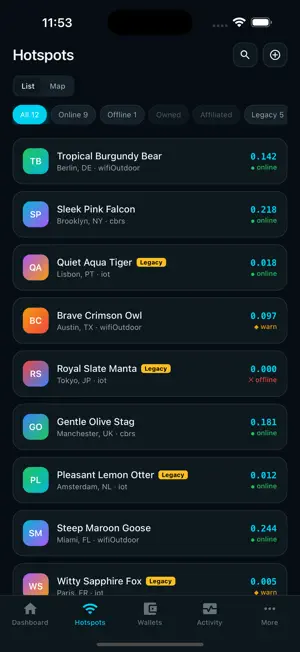 HeliumTracker.io screenshot 3
