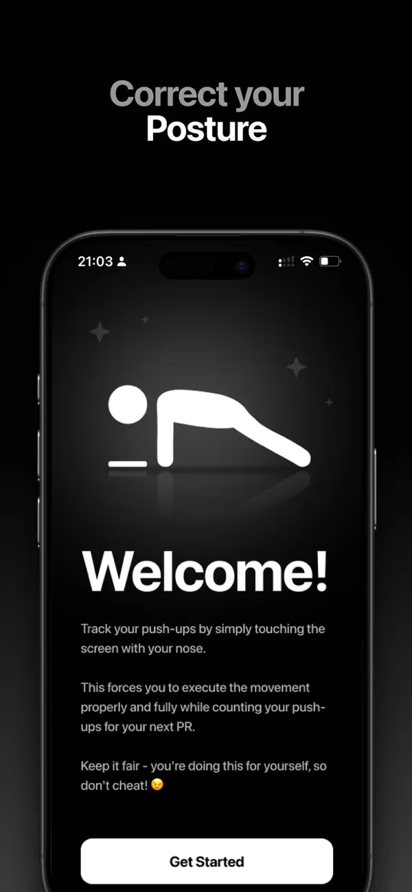 Screenshot #3 pour Push Up Counter: Daily reps