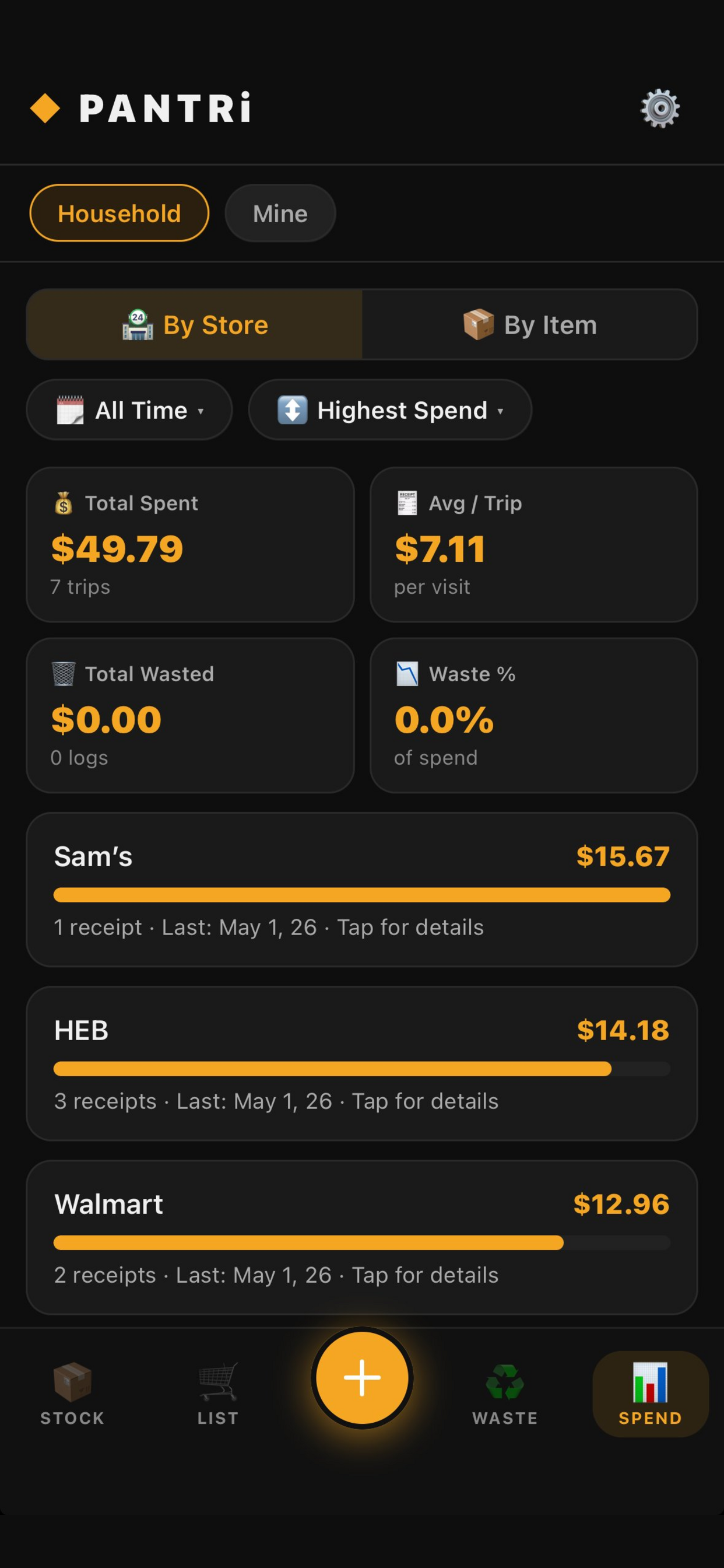 PANTRi: Household Inventory screenshot 3