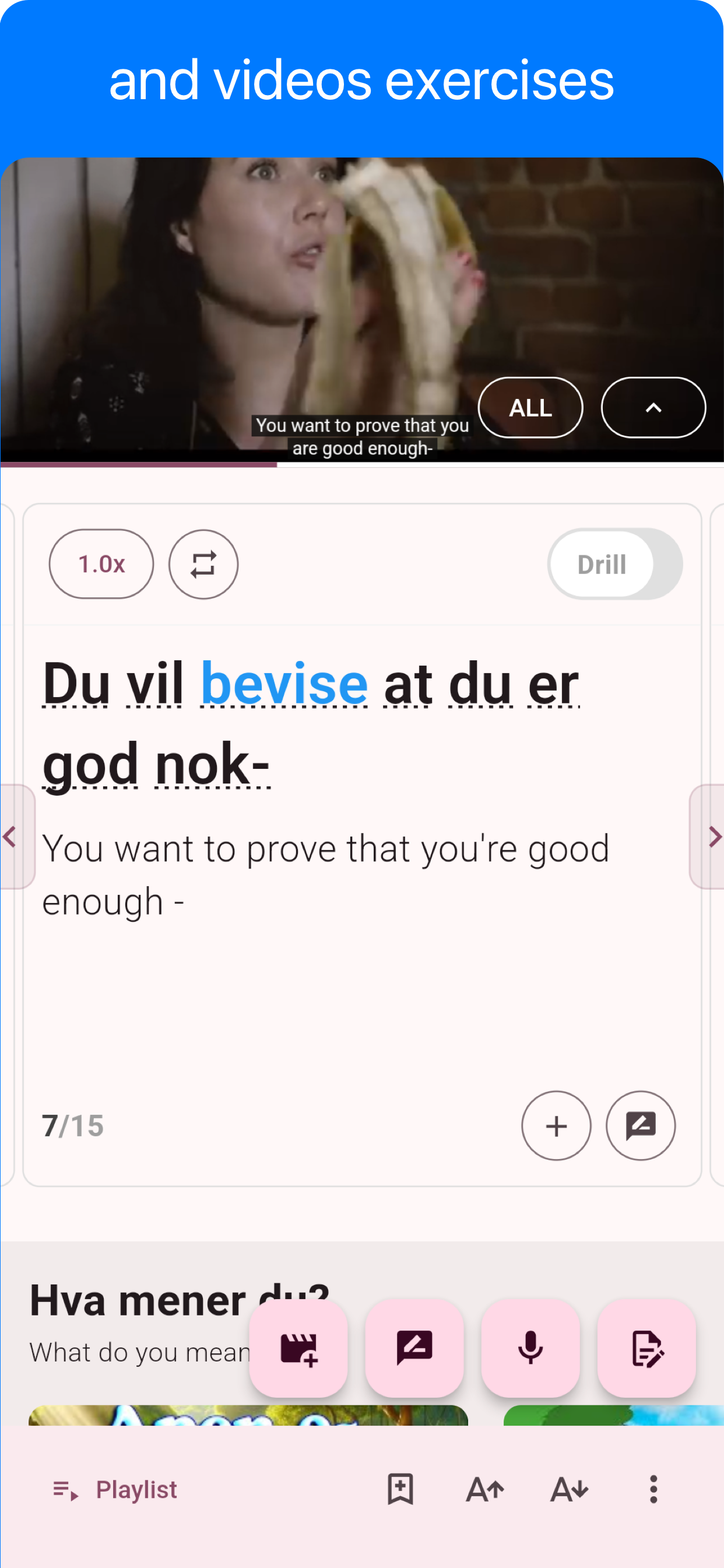 Norwegian - Listening Speaking screenshot 5
