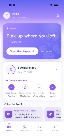 Vine Bible: Study & Journal Screenshot 1 of 7