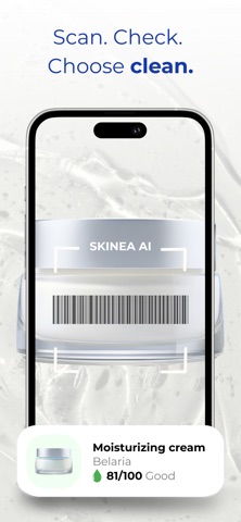 Skinea by Claire iPhone screenshot