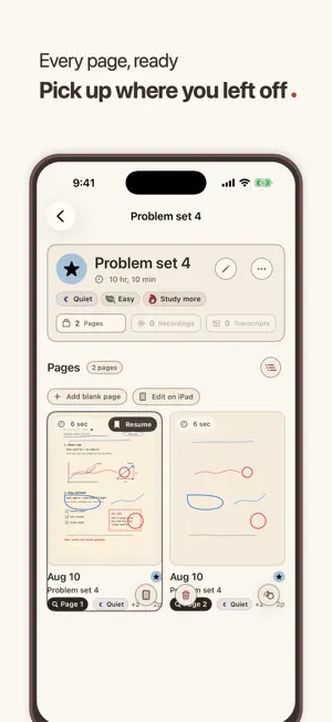 Nib - Handwritten Diary screenshot 2