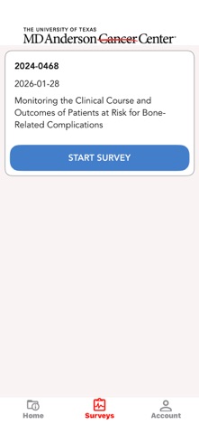 GU Patient Surveys iPhone screenshot