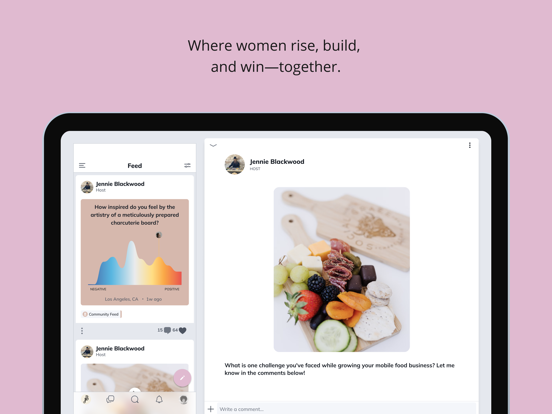 Jennie Blackwood Community iPad screenshot 4 - Business app