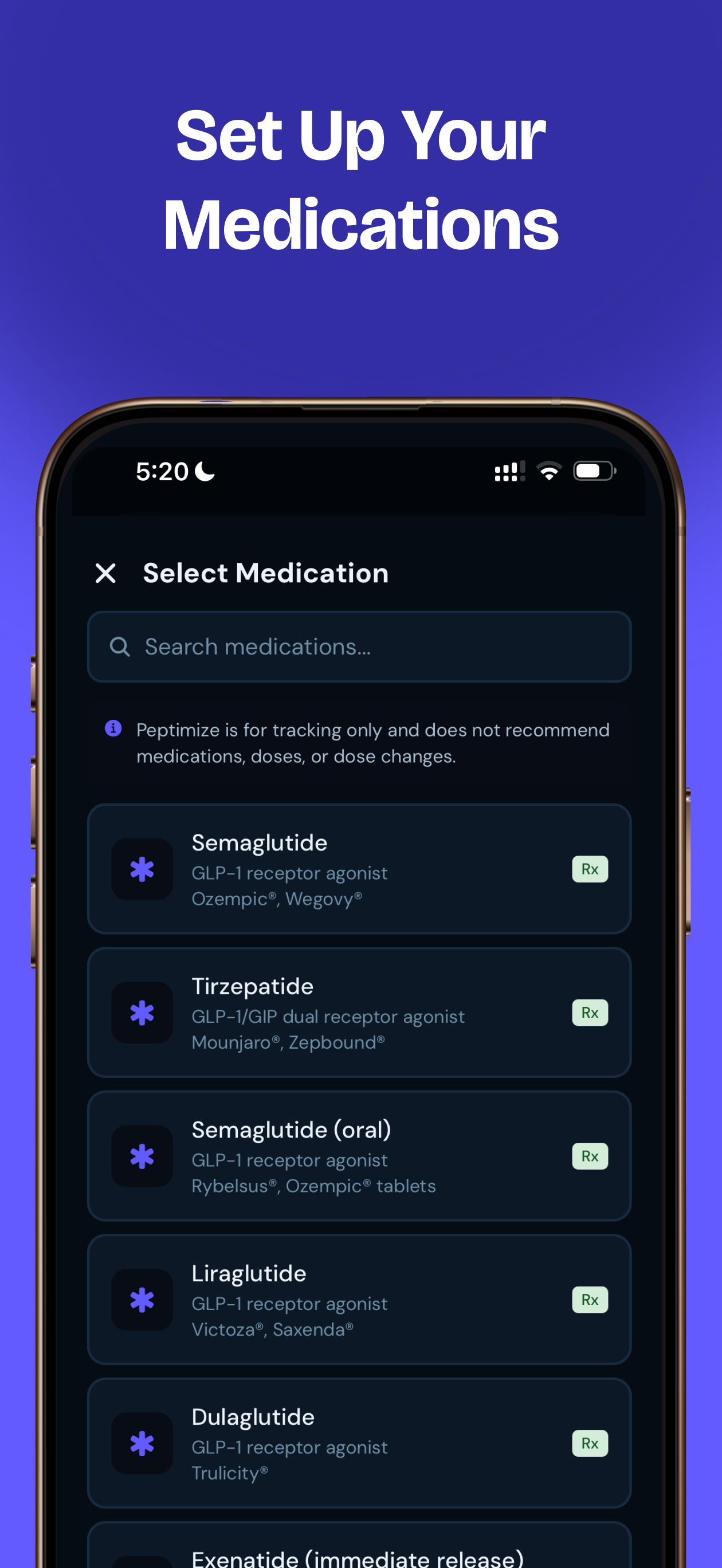 Peptimize: GLP-1 Tracker screenshot 3