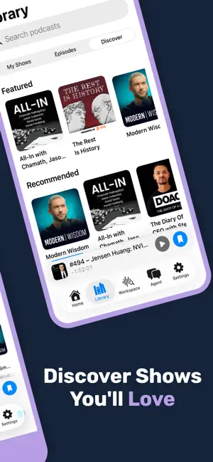 PodLume screenshot 2