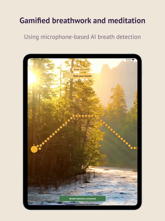 Screenshot #4 pour BreathQuest: Gamify Meditation
