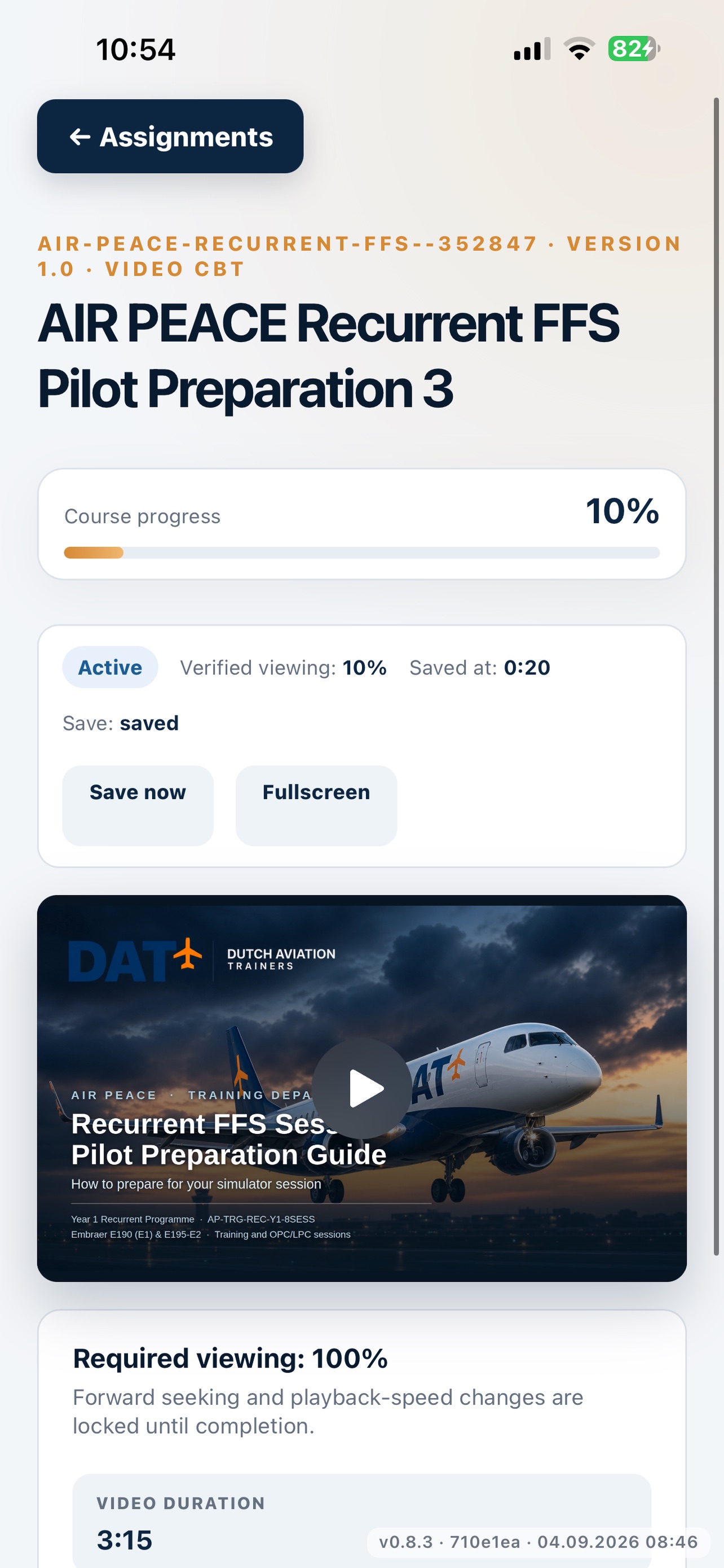 Screenshot 2 of AeroCBT