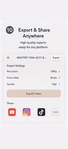 QuellCut - Silence Remover iPhone screenshot
