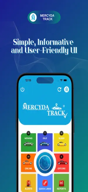 Mercyda Tracker iPhone screenshot 1