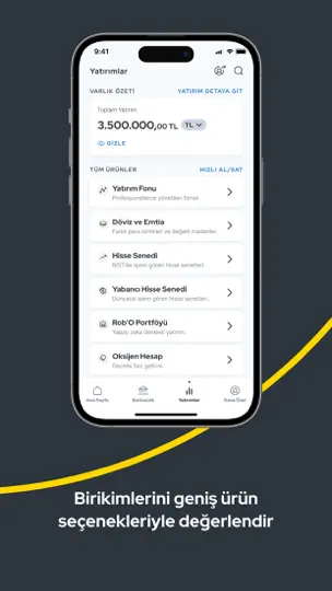Odea Mobil Bankacılık iPhone Ekran Görüntüsü 5