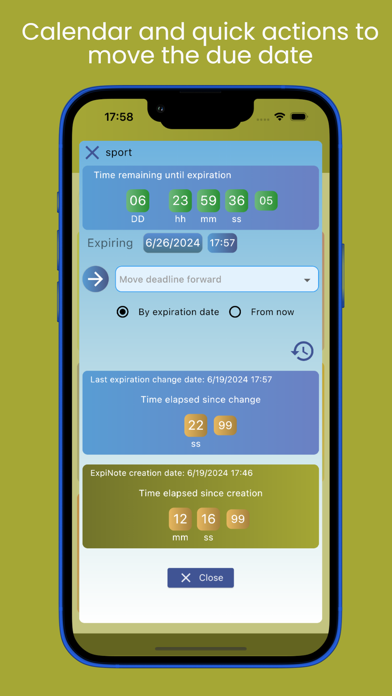 ExpiNotes Screenshot