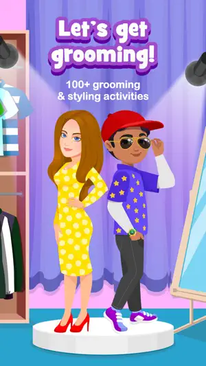 Kids Makeup Games & Hair Salon screenshot 1