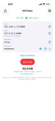 WiFi Relay Screenshot 3 of 7