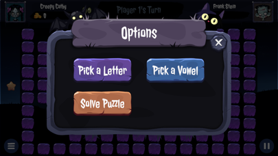 Halloween Crossword Screenshot