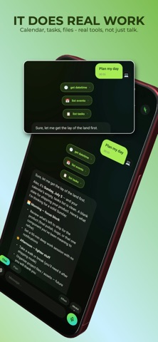 Skales - Local AI Agent iPhone screenshot