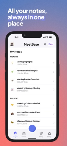 MeetBase: AI Note Taker Screenshot 9 of 9