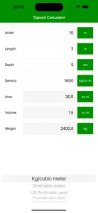 Topsoil Calculator Pro screenshot #4 for iPhone