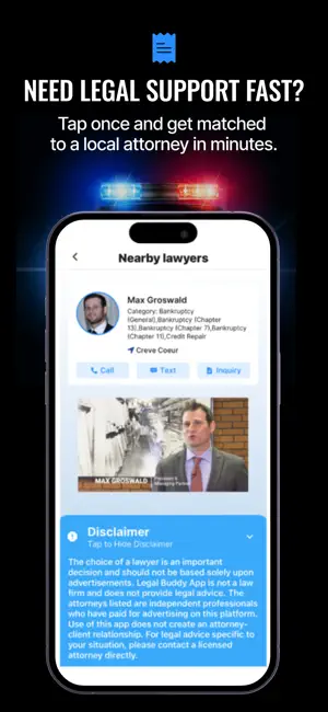 Legal Buddy: Fast Legal Help screenshot 2