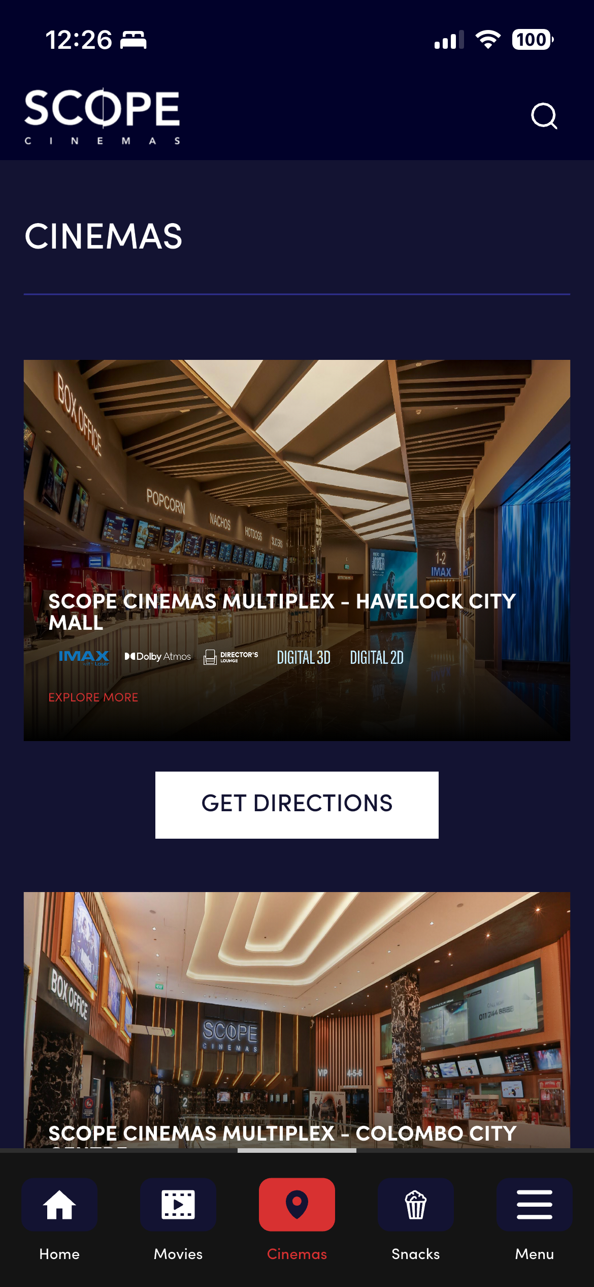 Scope Cinemas - Buy Tickets
