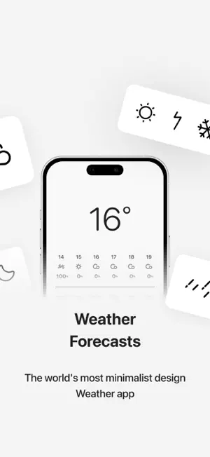 NOAA Weather Minimalist - weat screenshot 1