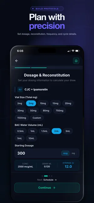 Peptide Protocol+ screenshot 2