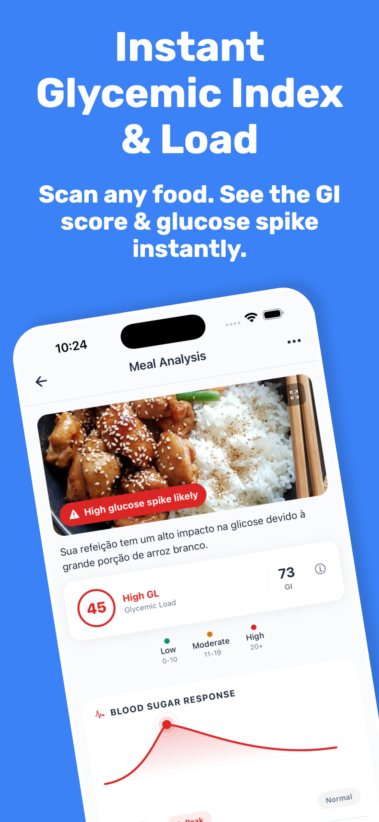 Glycemic Index & Load Scanner
