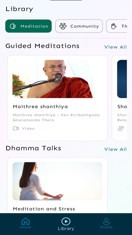 Meditate With A Monk