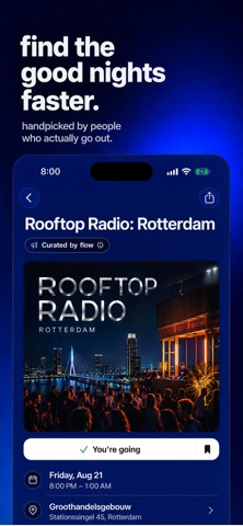 flow: events with friends Screenshot 2 of 5