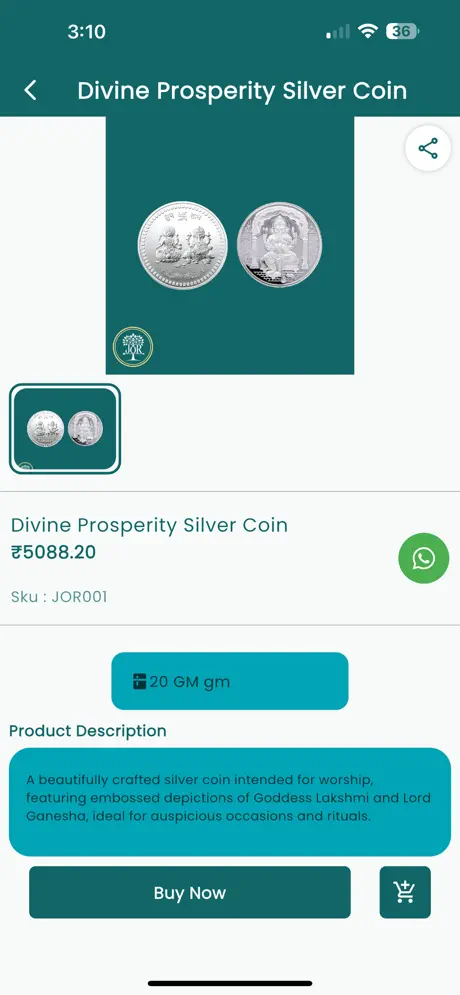 JOR Digigold‑App screenshot 4