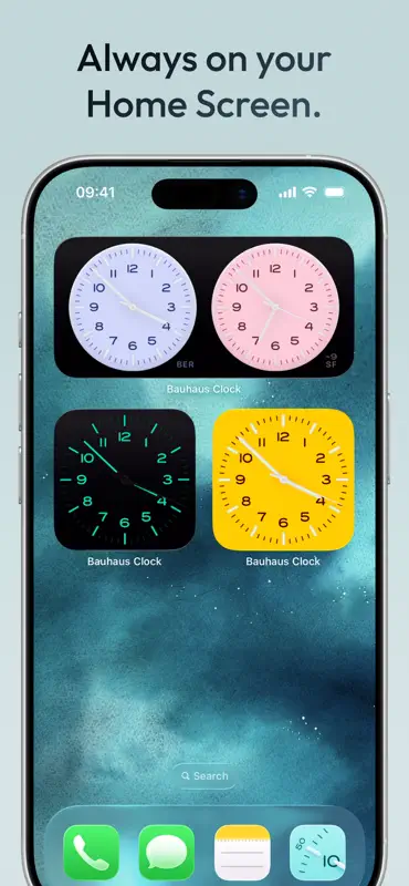 Bauhaus Clock - Analog Watch screenshot 6 of 7