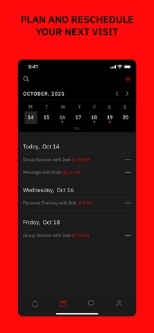 Mission Athletics Gym iPhone screenshot