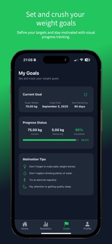 Weight & BMI Tracker: Weightly Screenshot 3 of 6