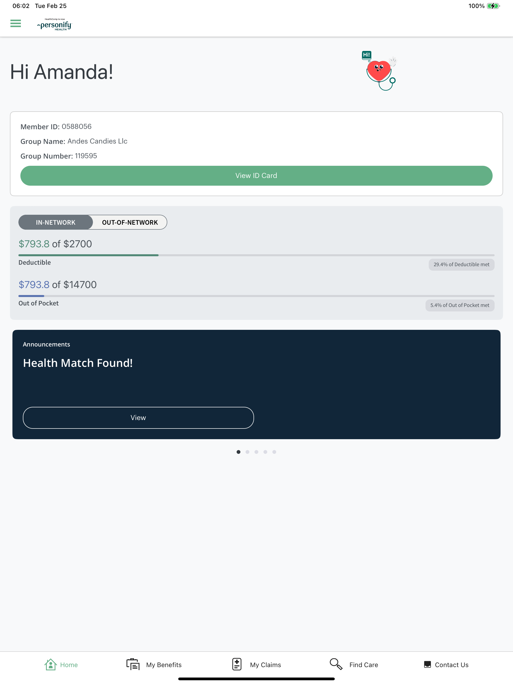 myCareHC screenshot 5