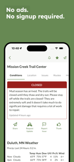 Trailbot: MTB Trail Conditions screenshot 3
