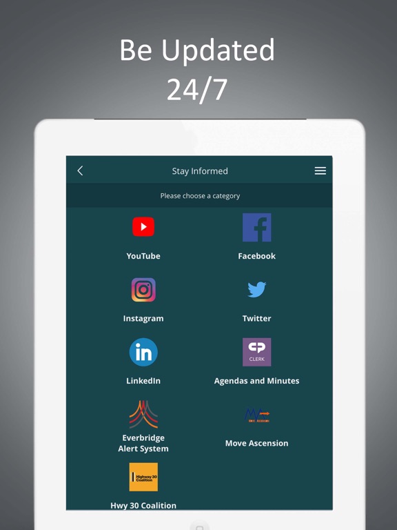 Ascension Parish, LA iPad screenshot 2 - Reference app