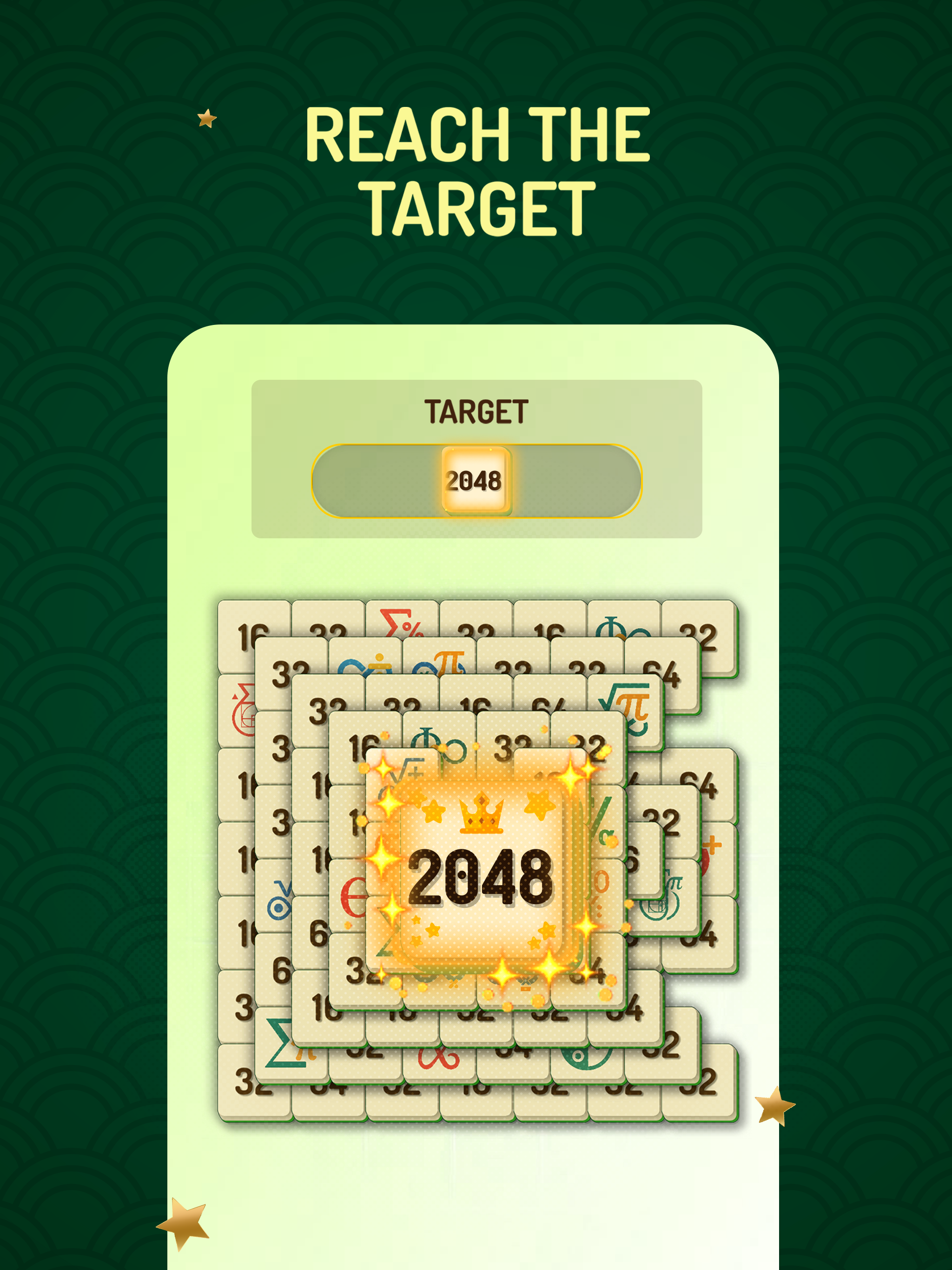Numjong: 2048 Mahjong Puzzle screenshot 11