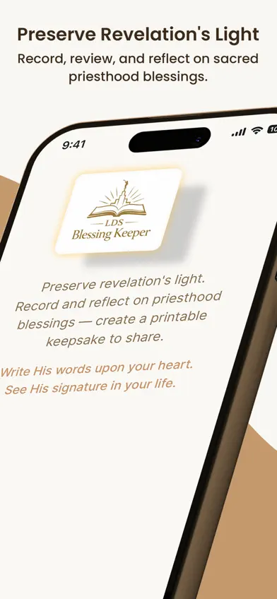 LDS BlessingKeeper screenshot 5