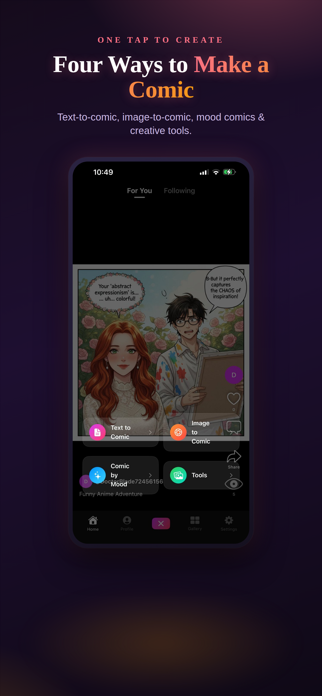 ComiForge: AI Comic Creator Screenshot 3 of 10