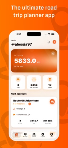 Stradaly: Road Trip Planner Screenshot 1 of 10