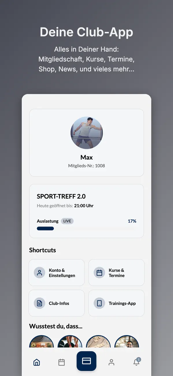 Screenshot #1 pour Sport-Treff 2.0