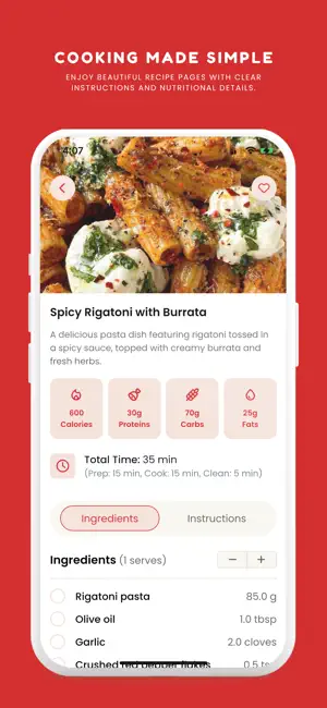 Chef AI - Digital Cookbook screenshot 2