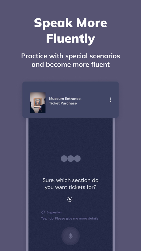 #4. YES- AI SPEAK MAKES YOU FLUENT (iOS) 由: 220K APPS LTD
