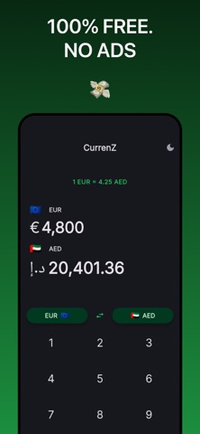 Currenz App screenshot