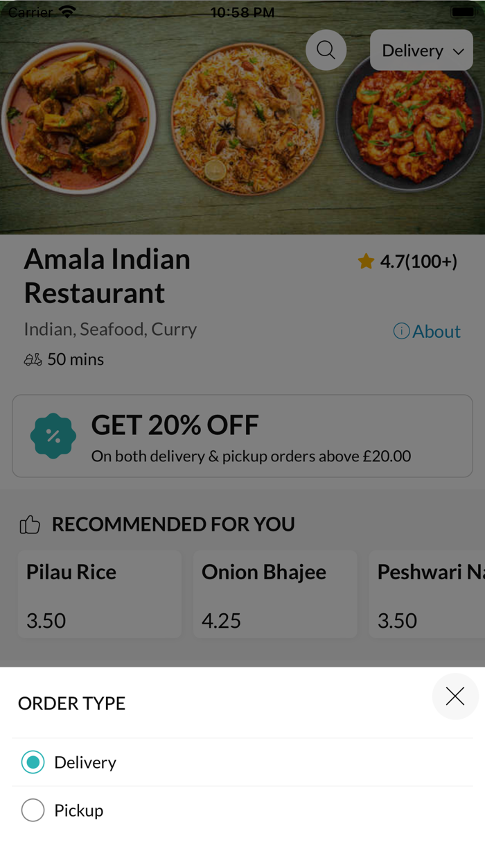 Amala Indian Restaurant